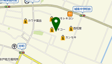 toto取扱 龍ヶ崎ヤオコーチャンスセンターの地図画像
