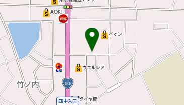 toto取扱 那珂町イオンチャンスセンターの地図画像