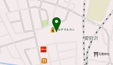 toto取扱 宝くじ神社アルテマルカンチャンスセンターの地図画像