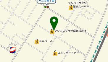 toto取扱 宝くじ神社みたけチャンスセンターの地図画像