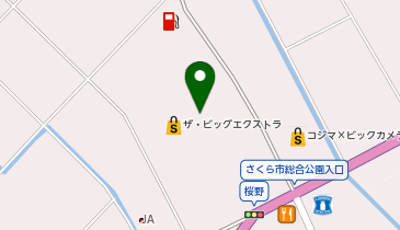 toto取扱 さくらイオンタウンチャンスセンターの地図画像