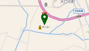 toto取扱 大口タイヨーチャンスセンターの地図画像