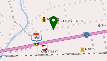 toto取扱 安中ベイシアチャンスセンターの地図画像