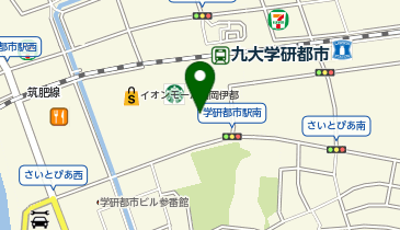 toto取扱 伊都イオンチャンスセンターの地図画像