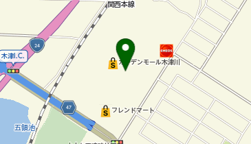 toto取扱 木津川チャンスセンターの地図画像