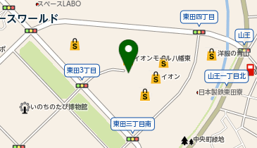 toto取扱 イオン八幡東チャンスセンターの地図画像