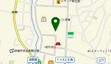 toto取扱 宗像サンリブチャンスセンターの地図画像