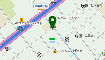 toto取扱 長田チャンスセンターの地図画像
