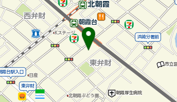 toto取扱 国土総合開発(株) VOXチケット の地図画像