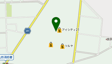 toto取扱 アイシティ21の地図画像