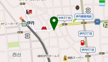 toto取扱 伊丹たばこセンター清水の地図画像