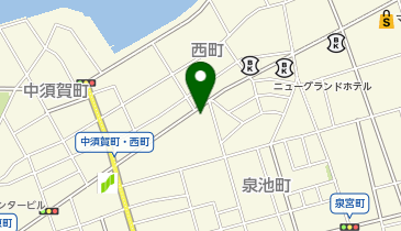 toto取扱 くにやす宝ラッキーセンターの地図画像