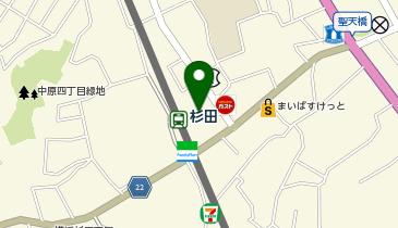 toto取扱 杉田スポーツの地図画像
