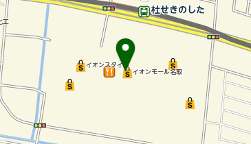 toto取扱 イオンモール名取 夢買処の地図画像