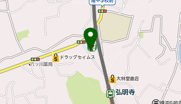 toto取扱 六ッ川弘明寺店の地図画像