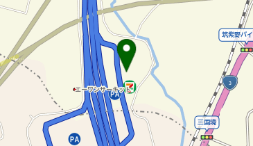 toto取扱 九州自動車道基山PA下り線 宝くじ売場の地図画像