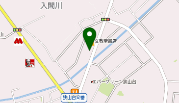 toto取扱 文教堂書店狭山店の地図画像