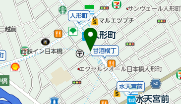 toto取扱 文教堂書店人形町店の地図画像