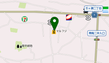 toto取扱 マルフジ千ケ瀬店の地図画像