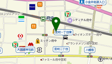 toto取扱 アイメックス・ロッタリー(株)府中駅前ロッタリーショップの地図画像