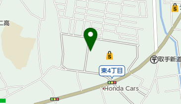 toto取扱 ミスターマックス取手 大黒天宝くじの地図画像