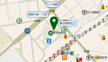 toto取扱 宝くじロトハウス 新小岩駅北口店の地図画像