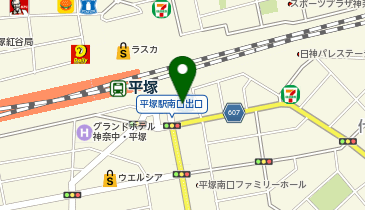 toto取扱 宝くじロトハウス 平塚駅南口前店の地図画像