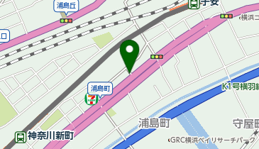 toto取扱 宝くじロトハウス 第一京浜浦島町店の地図画像