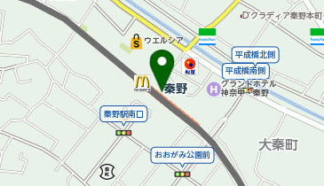 toto取扱 宝くじロトハウス 秦野店の地図画像