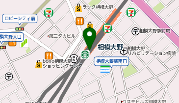 toto取扱 宝くじロトショップ 相模大野駅中央改札店の地図画像