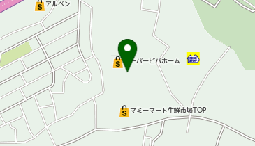 toto取扱 スーパービバホーム岩槻 大黒天宝くじの地図画像