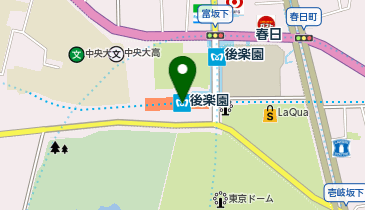 toto取扱 メトロサービスショップ後楽園の地図画像