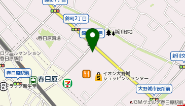 toto取扱 ラッキーボックス大野城店の地図画像