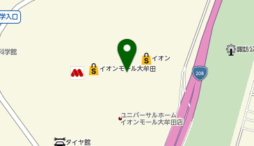 toto取扱 ラッキーボックス大牟田店の地図画像