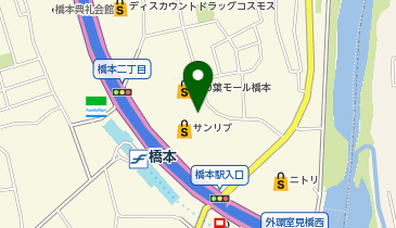 toto取扱 ラッキーボックス木の葉モール橋本店の地図画像