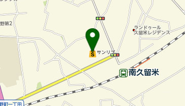 toto取扱 サンリブ 久留米店の地図画像