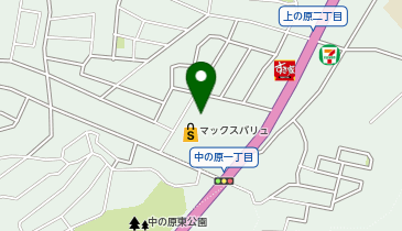 toto取扱 マックスバリュ 上の原店の地図画像