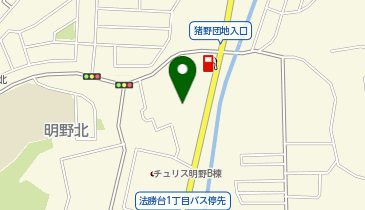 toto取扱 サンリブ明野店の地図画像