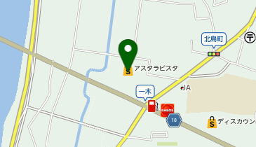 toto取扱 アスタラビスタ大川店の地図画像