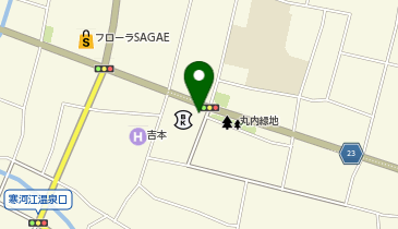 toto取扱 山形信用金庫寒河江支店の地図画像