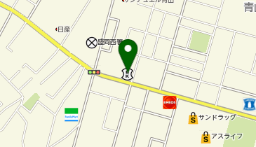 toto取扱 盛岡信用金庫青山町支店の地図画像