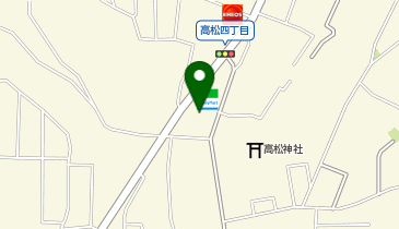 toto取扱 盛岡信用金庫高松支店の地図画像