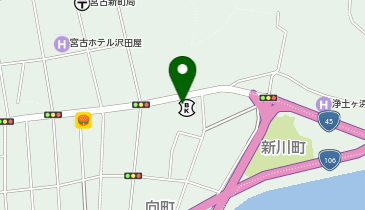toto取扱 宮古信用金庫本店の地図画像