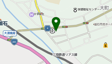 toto取扱 宮古信用金庫大渡支店の地図画像