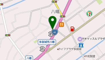 toto取扱 杜の都信用金庫多賀城支店の地図画像