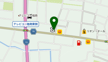 toto取扱 福島信用金庫西支店の地図画像