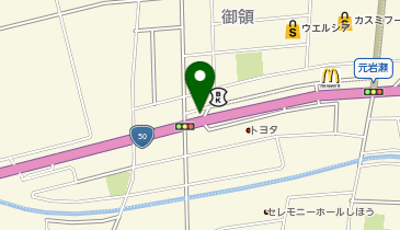 toto取扱 水戸信用金庫岩瀬支店の地図画像