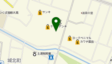 toto取扱 水戸信用金庫土浦支店の地図画像