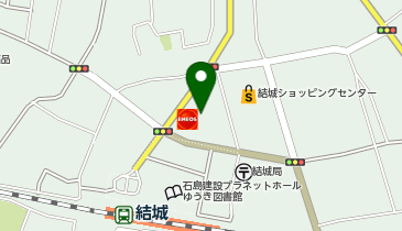 toto取扱 結城信用金庫本店営業部の地図画像