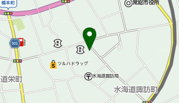 toto取扱 結城信用金庫水海道支店の地図画像